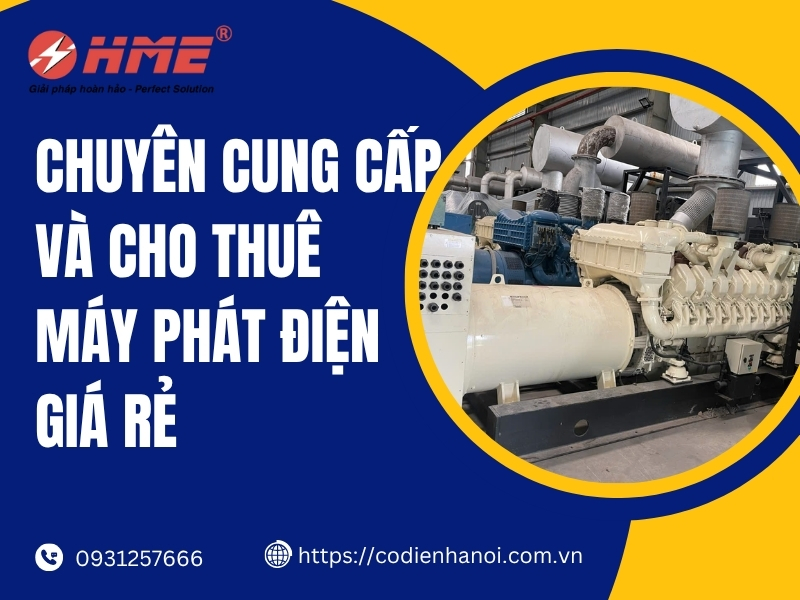 Thuê máy phát điện