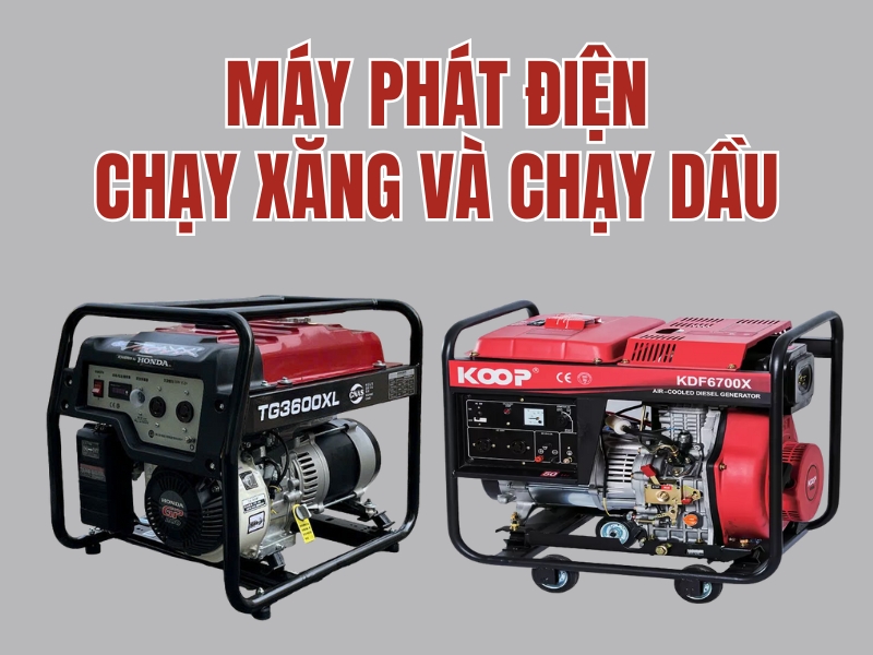 Máy phát điện chạy xăng