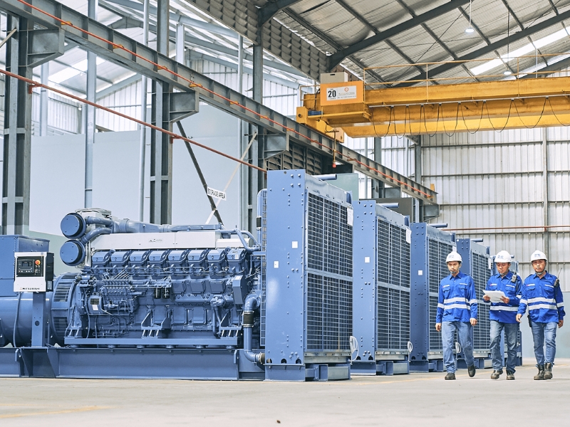 Máy phát điện công suất lớn