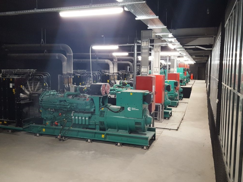 Máy phát điện cho trung tâm thương mại