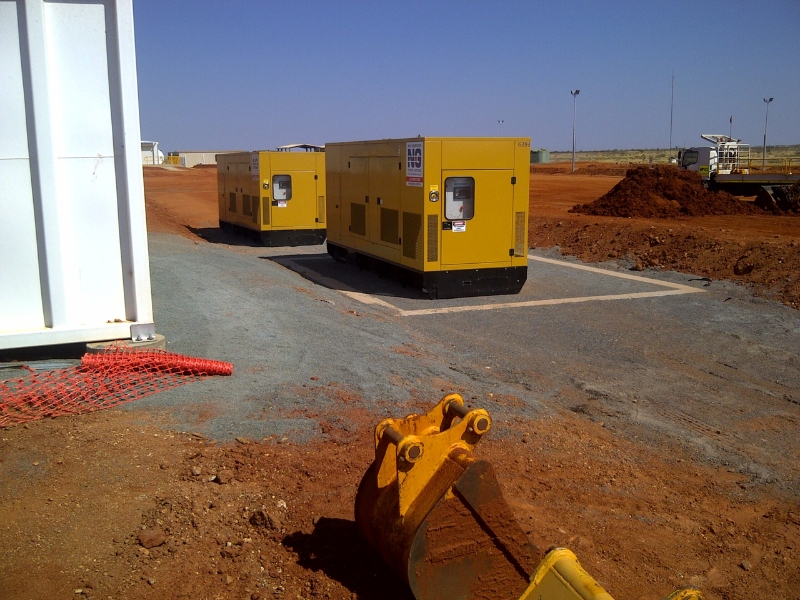 Máy phát điện cho ngành khai thác khoáng sản