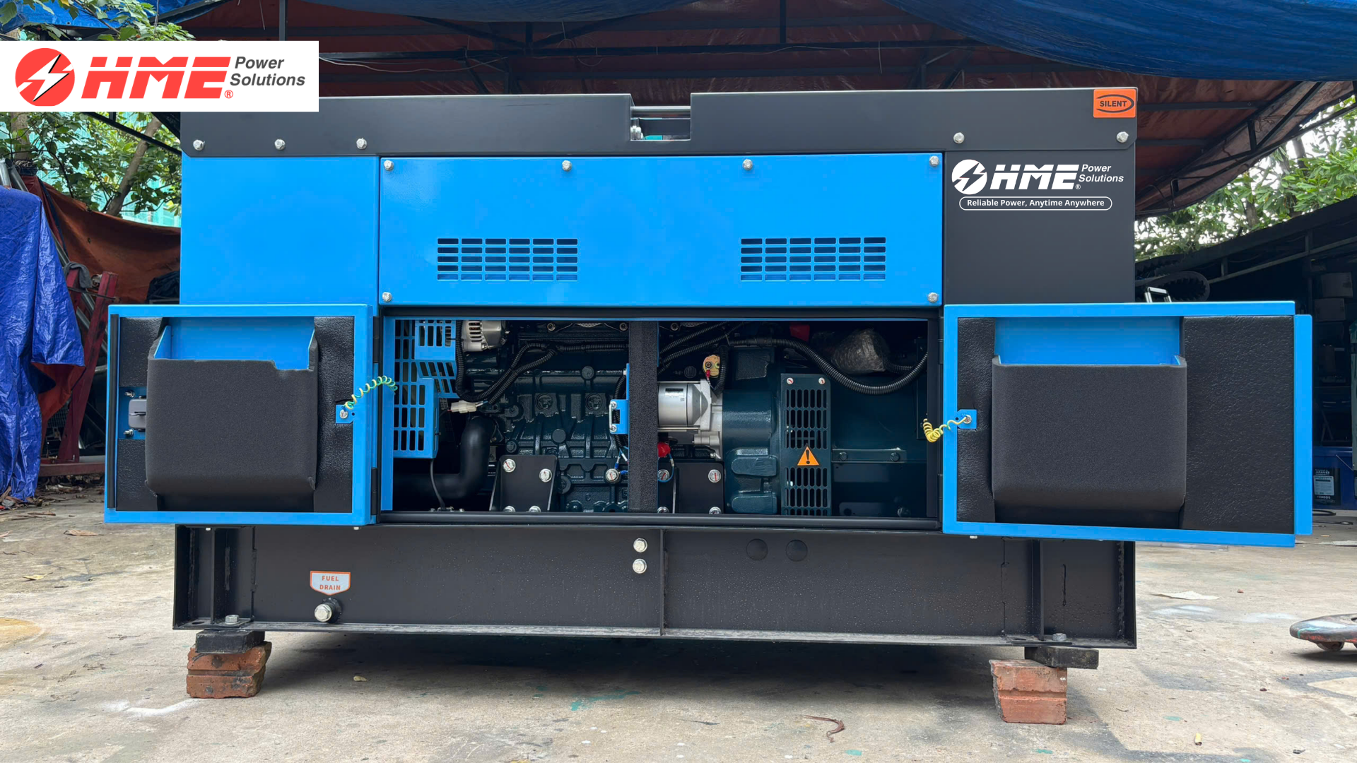 HME Power cung cấp giải pháp máy phát điện Reefer Kubota V2403, hỗ trợ tư vấn, lắp đặt và bảo hành cho doanh nghiệp logistics.