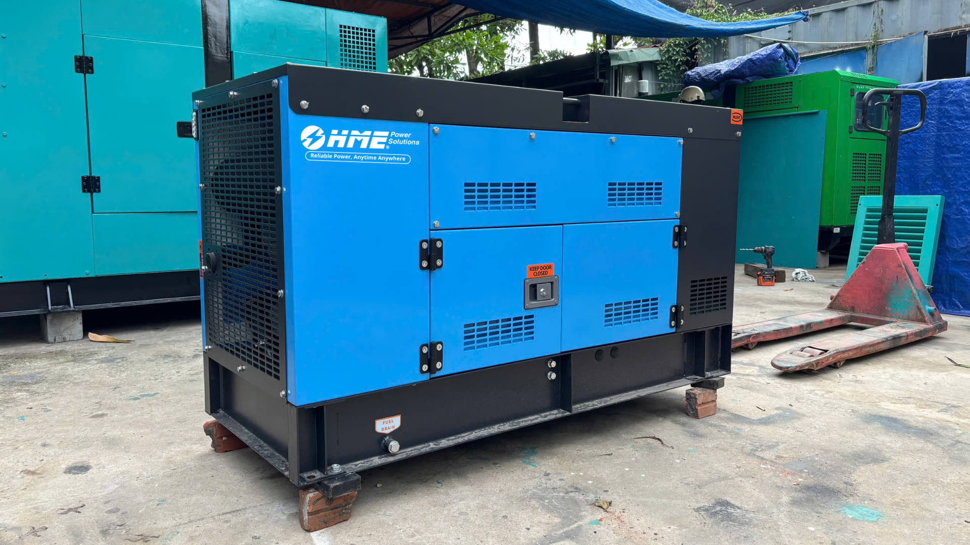 Máy phát điện Kubota V2203 Reefer Generator dành cho container lạnh do HME Power cung cấp