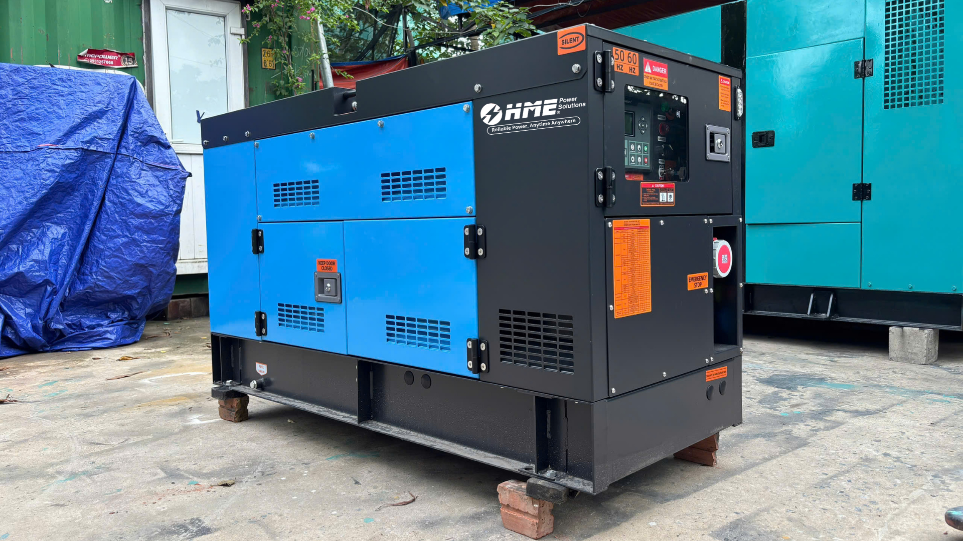 Động cơ Kubota V2203 trên máy phát điện Reefer Generator cho container lạnh