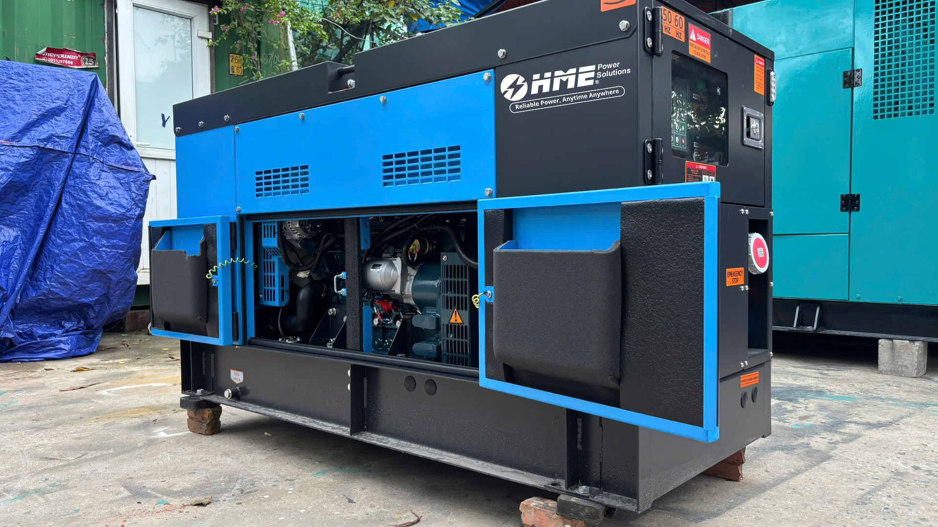 Reefer Generator Kubota V2203 vận hành ổn định cho container lạnh đường dài