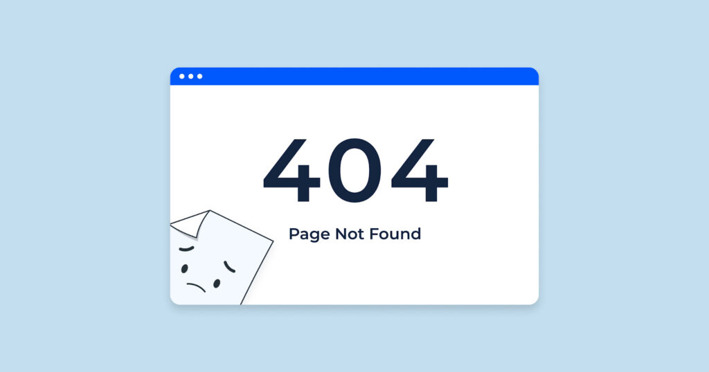 404 page