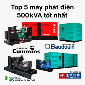 Máy phát điện 500kVA tốt nhất