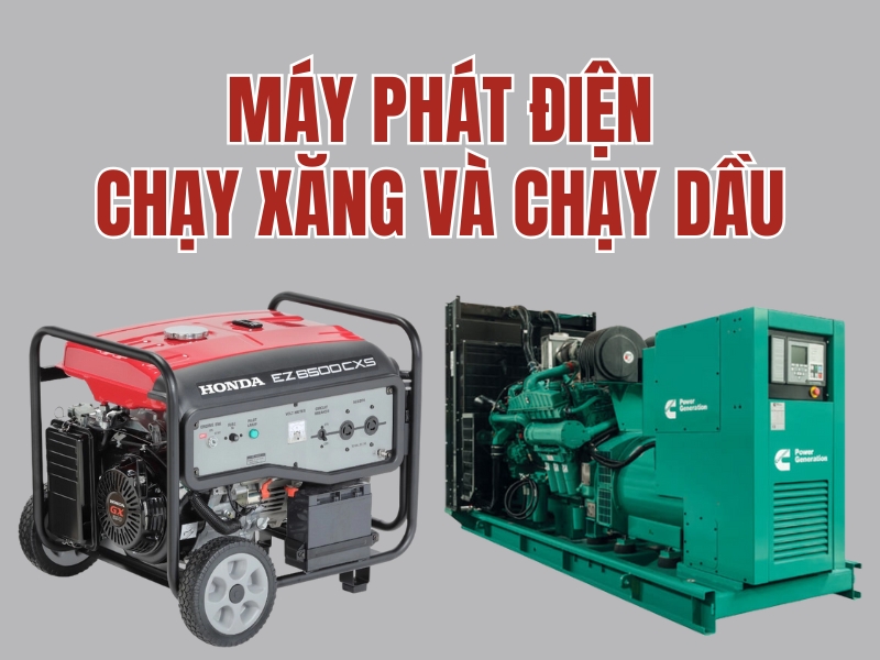 Máy phát điện chạy xăng