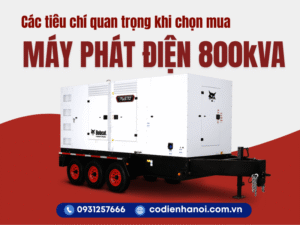 Máy phát điện 800kVA
