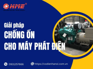 Chống ồn cho máy phát điện