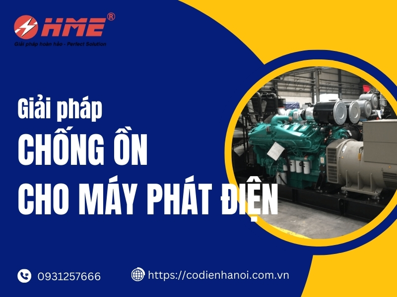 Chống ồn cho máy phát điện