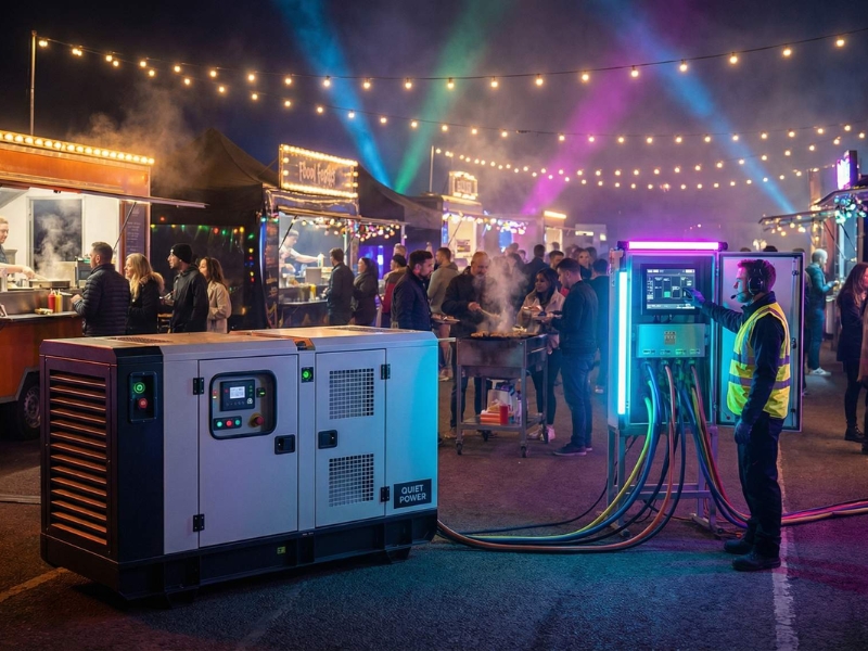 Cho thuê máy phát điện sự kiện