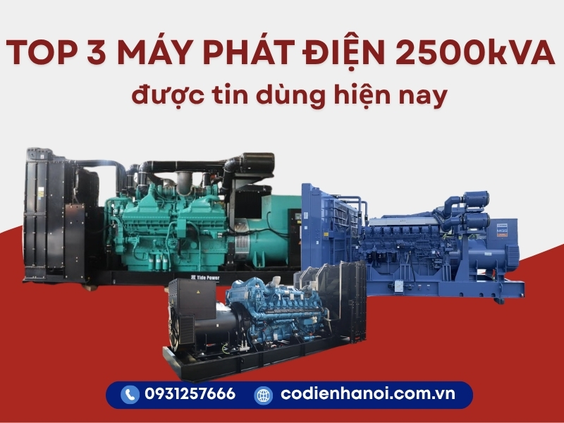 Máy phát điện 2500kVA